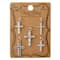 12 Packs: 5 ct. (60 total) Assorted Metal Cross Charms by Bead Landing™